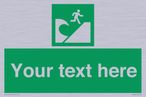 Custom Safe Condition Tsunami evacuation area